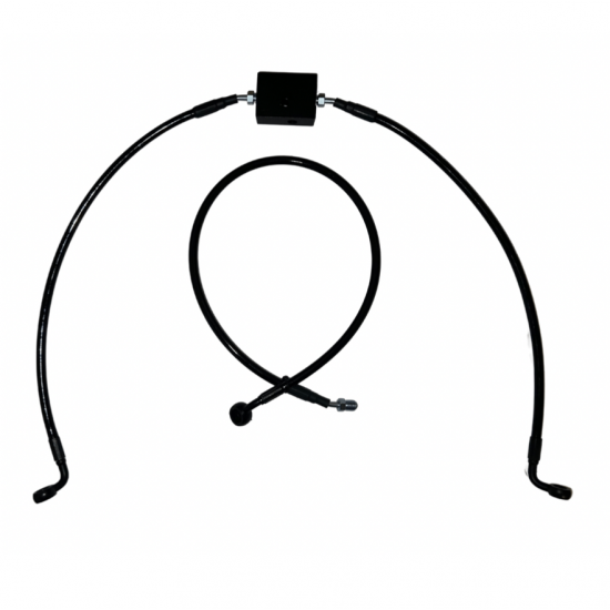 Gloss Black 16" MXT Bars Non ABS Handlebar kit for 20182023 Harley